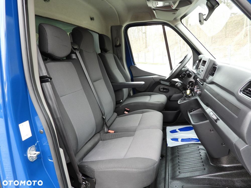 Renault MASTER PLANDEKA 10 PALET WEBASTO TEMPOMAT LEDY PNEUMATYKA KLIMATYZACJA  165KM - 38