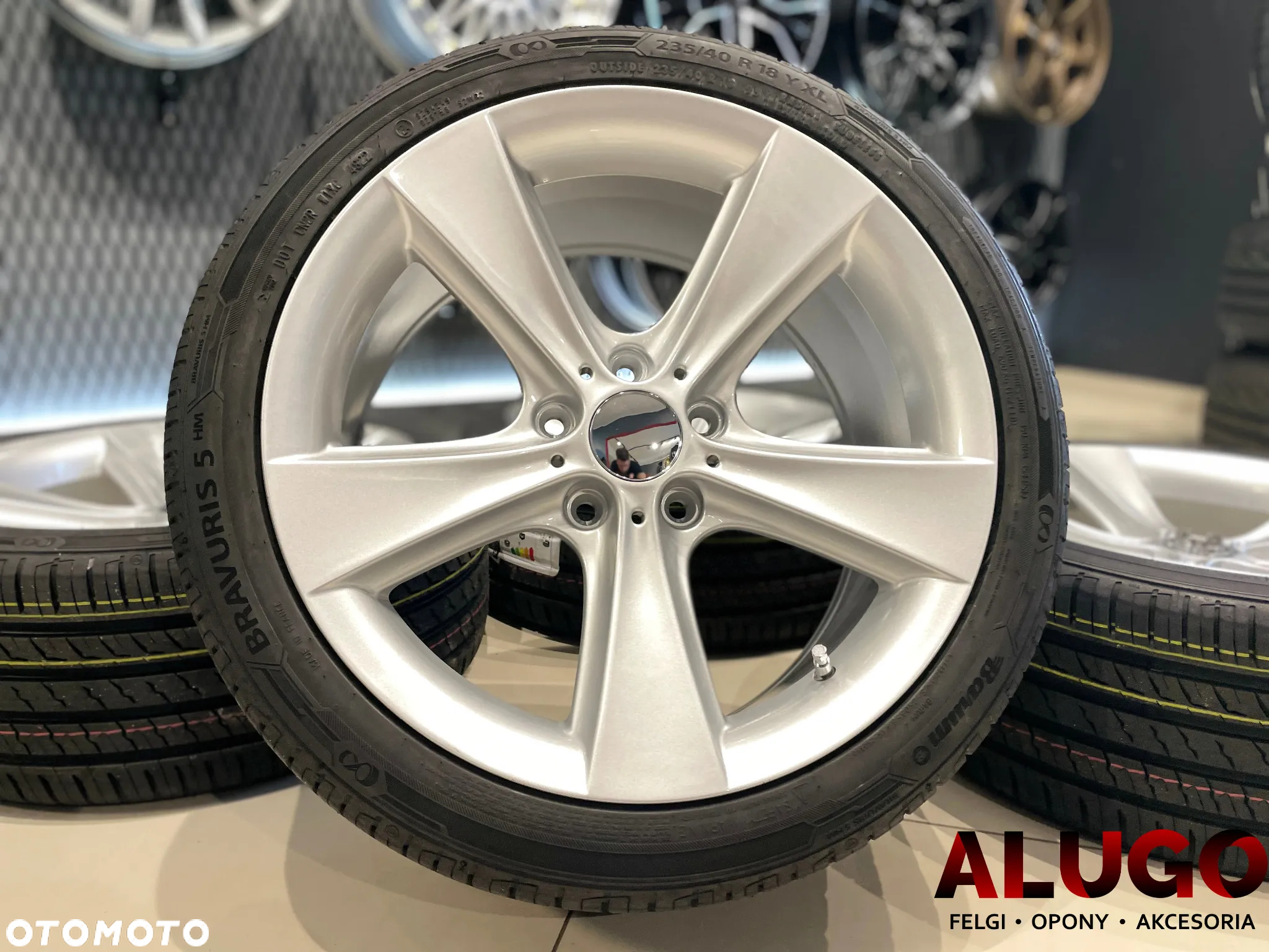 Kompletne Koła 18" 5x120 BMW E39 E60 E61 - 3