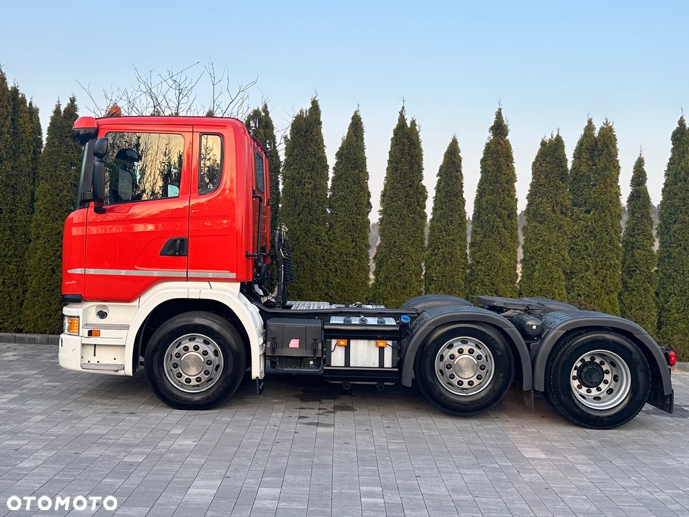 Scania / G450 / 6X2 / PUSHER / Oś-Skrętna-Podnoszona / - 14