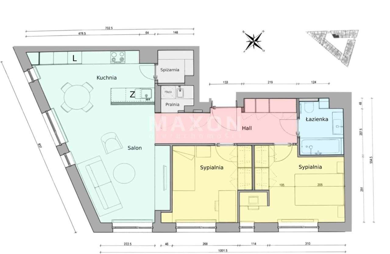 Apartament , klimatyzacja i metro Dworzec Gdański