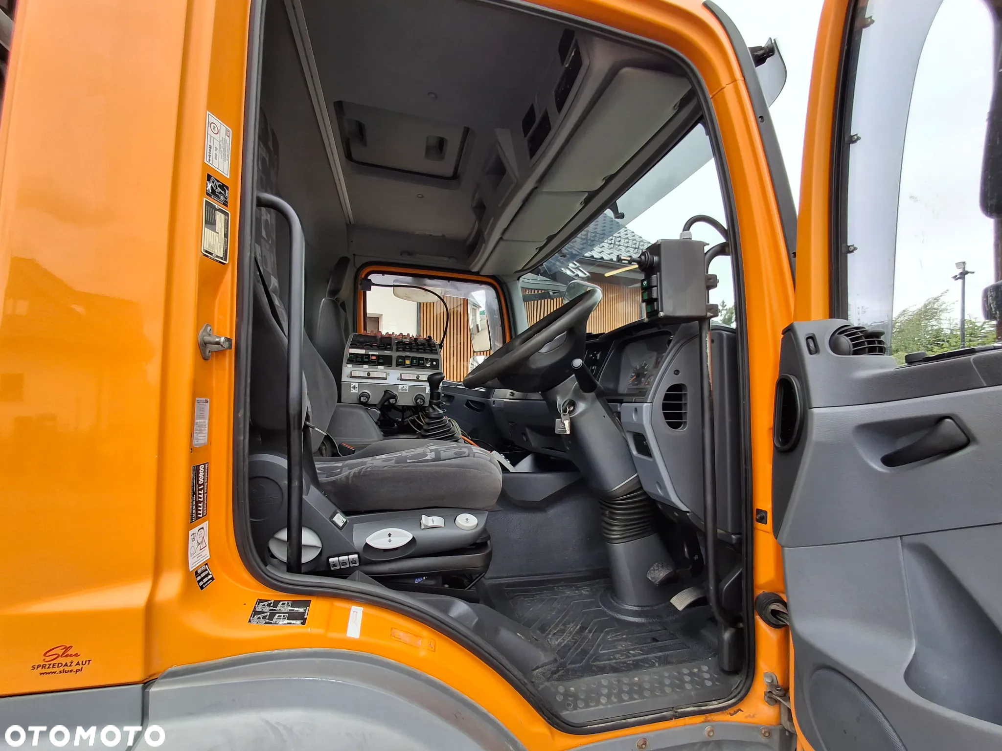 Mercedes-Benz Axor 1823 Zamiatarka Bucher Optifant 70 Szczotki Lewa Prawa Strona 2 Silniki Rura Do Liści Odchwaszczarka - 17