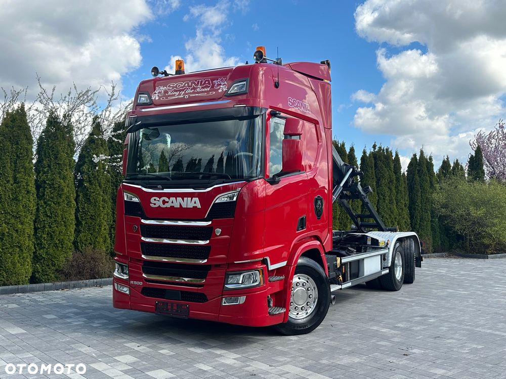 Scania / R500 / 6X2 / HAKOWIEC / Oś-SKRĘTNA-PODNOSZONA / - 4