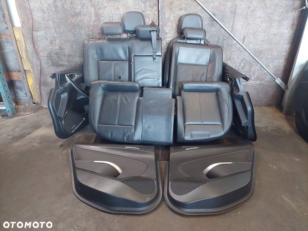 FOTELE KOMPLET LEWY PRAWY KANAPA TYŁ + BOCZKI OPEL ASTRA J KOMBI - 1