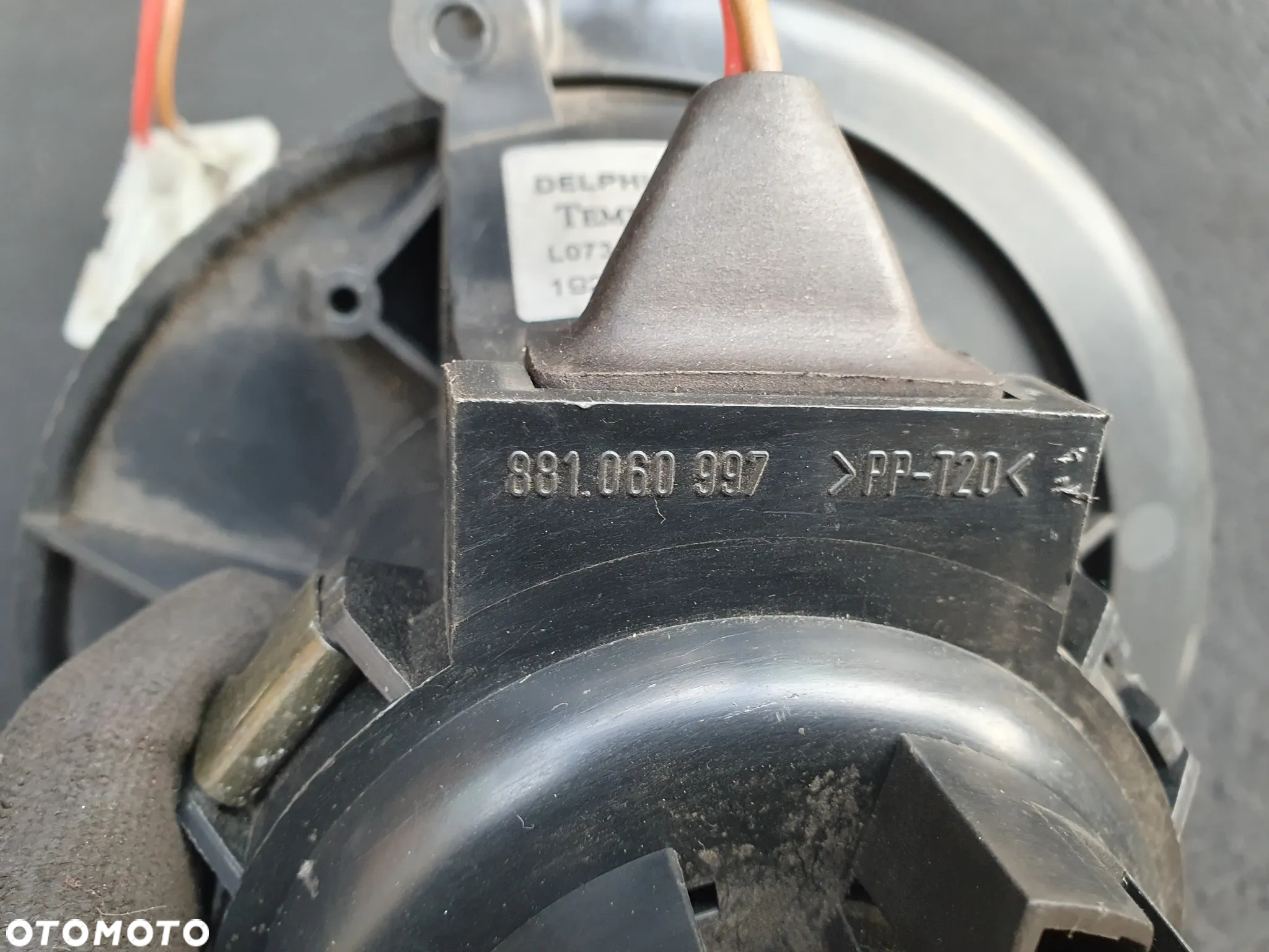 OPEL ASTRA G 2 II WENTYLATOR DMUCHAWA NAWIEWU 52475646 DELPHI Z REZYSTOREM OPORNIKIEM - 4