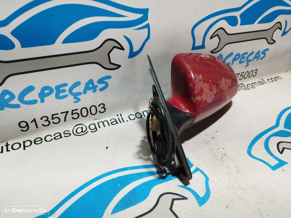 ESPELHO RETROVISOR ESQUERDO AUDI A4 B6 8E1858532A 8E1858532 ELETRICO AQUECIDO ESPELHOS RETROVISORES - 5