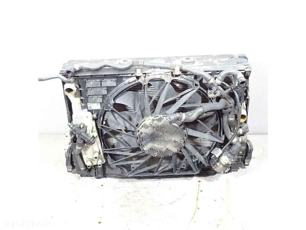 BMW 7 F01 F02 4.4 V8 KOMPLET CHŁODNIC 7575395 - 2