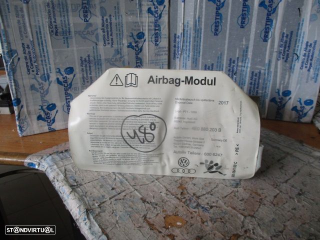 Airbag Passageiro 4E0880203B AUDI A8 2003 - 1
