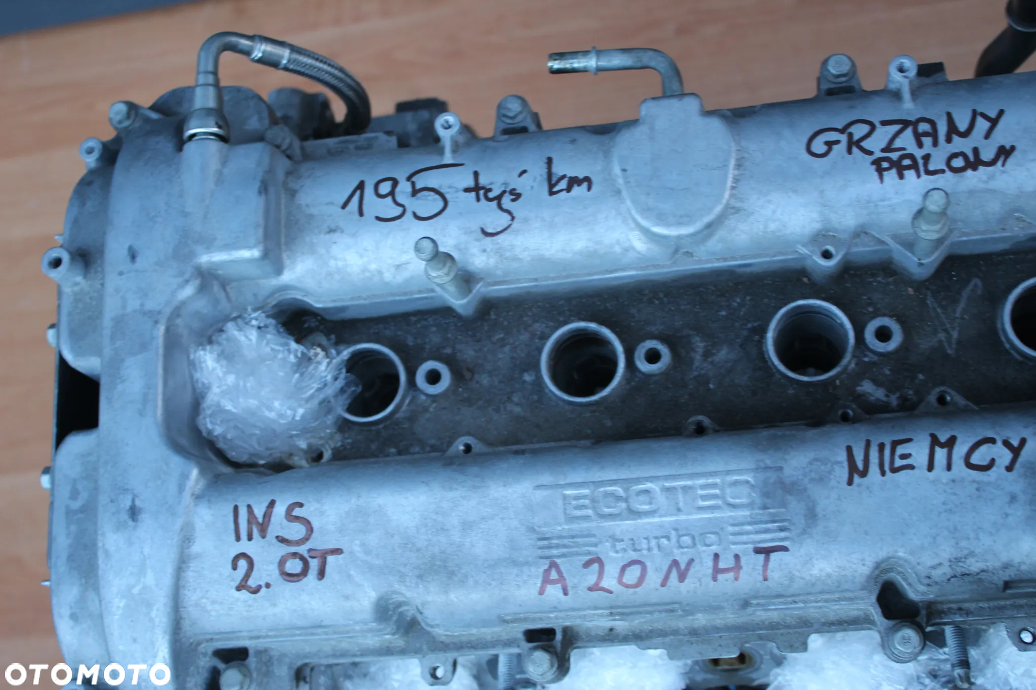 SILNIK SŁUPEK OPEL INSIGNIA A ASTRA J 2.0 TURBO A20NHT 195000KM NIEMCY - 9