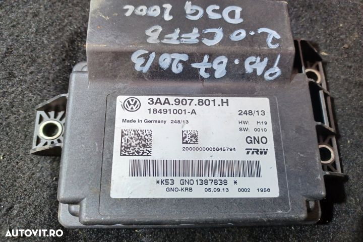 Calculator frana mana 3AA907801H 3AA907801H Volkswagen VW Passat B7 [ - 3