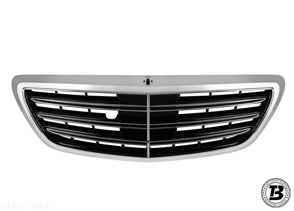 Grila compatibila cu Mercedes S-Class W222 S63 Design cu Distronic - 2