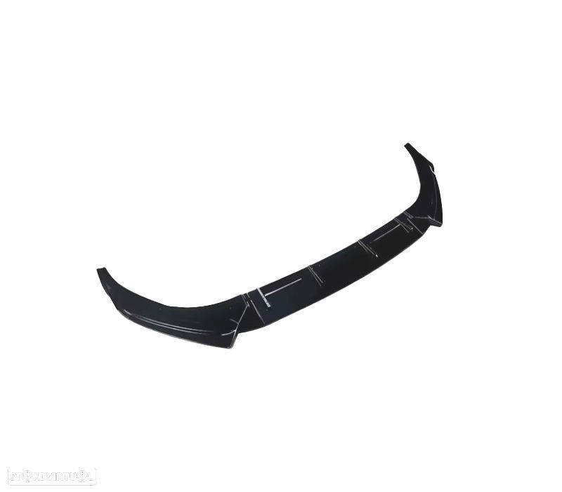 SPOILER LIP FRONTAL AUDI A3 8Y 24- PRETO BRILHANTE - 2