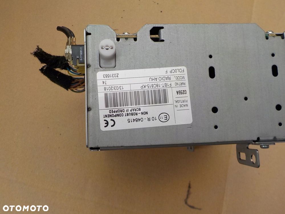 radio nawigacja ramka komplet ford focus mk3 GM5T-18B955-SB JM5T-14G370-HNC - 4