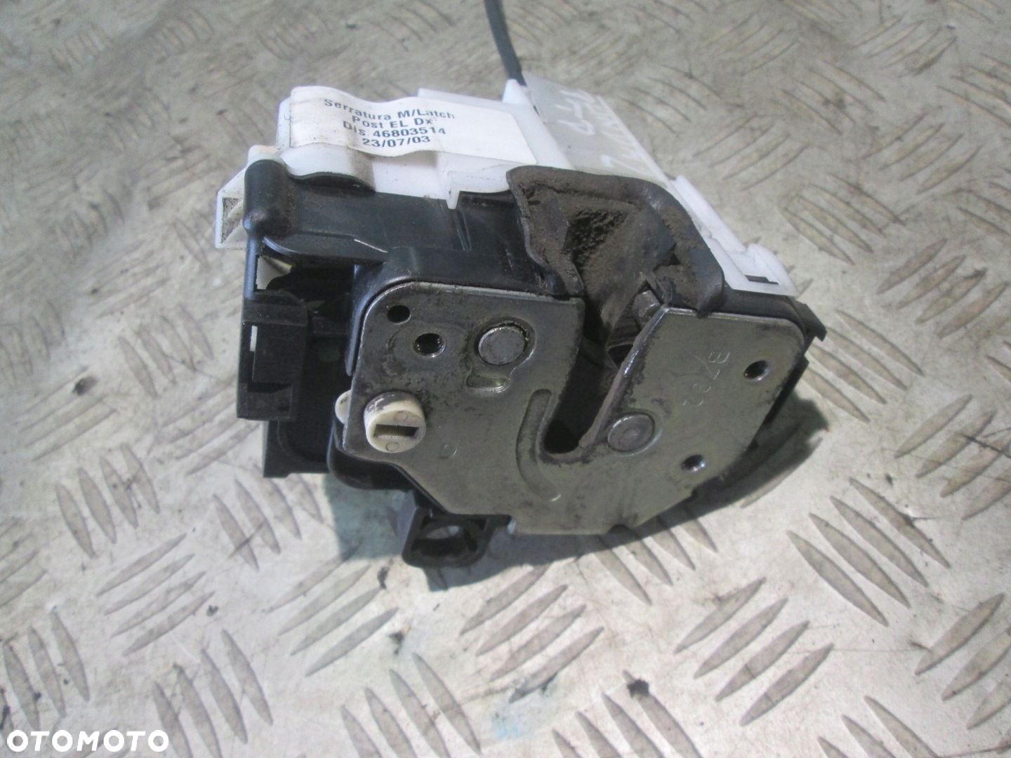 ZAMEK DRZWI PRAWY TYŁ FIAT PANDA II 03-12r - 2