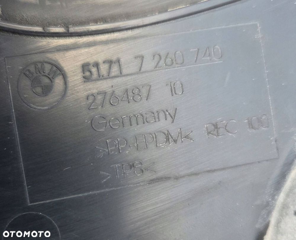 bmw 3 f30 f31 lci nadkole prawy przód przednie prawe 7260726 7260740 - 3