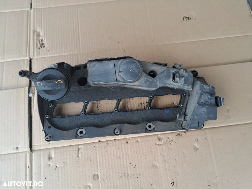 Capac culbutori Original VW Passat B6, CC B6 ,Tiguan 5N, Scirocco 3, Beetle, EOS, Golf 5, 6, Jetta 3, 4, Skoda Octavia 2, Superb 2, Yeti 5L, Seat Altea, Leon, Toledo 3, Audi A3, TT 2.0tdi - 1