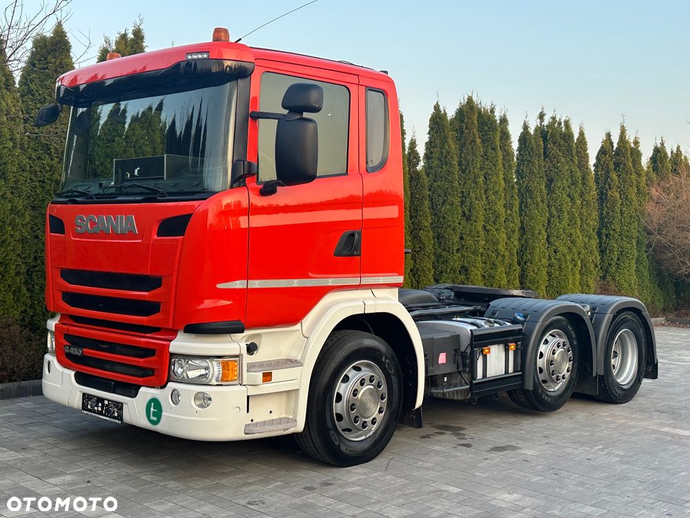 Scania / G450 / 6X2 / PUSHER / Oś-Skrętna-Podnoszona / - 28