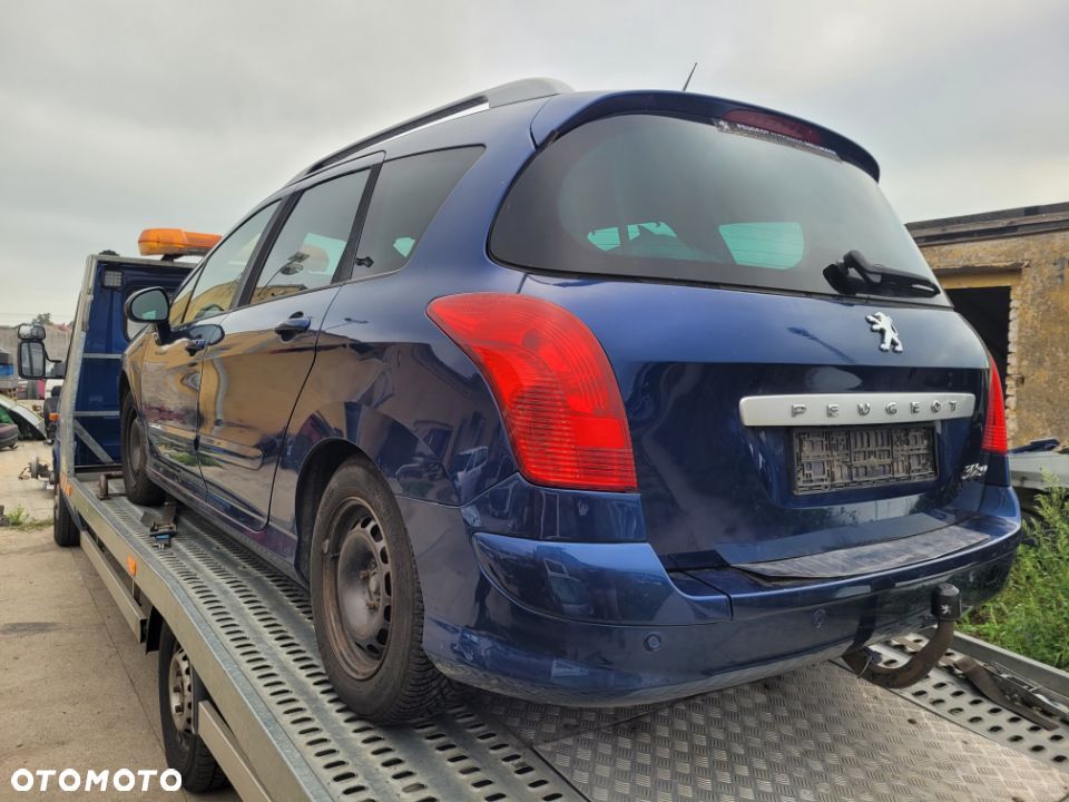Klapa tylna bagażnika szyba uchylna Peugeot 308 I T7 SW 2009r KPLD kombi - 3