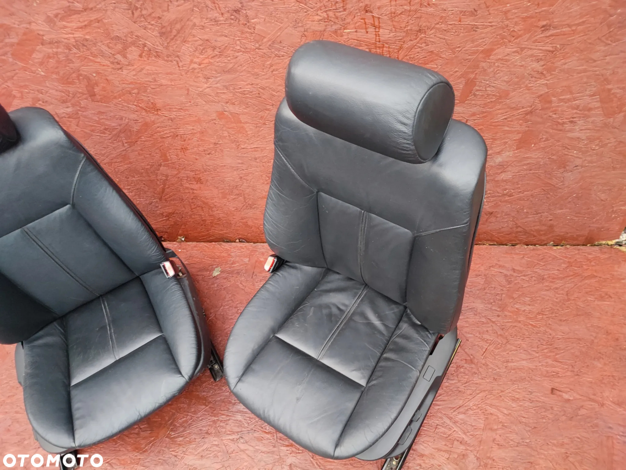 BMW E38 ORYGINALNE FOTELE KOMFORTY ELEKTRYCZNIE USTAWIANE EUROPA CZARNA SKÓRA W BDB STANIE LEWY / PRAWY PODGRZEWANE ELEKTRYCZNIE O NR. 9 069 619 OEM - 3