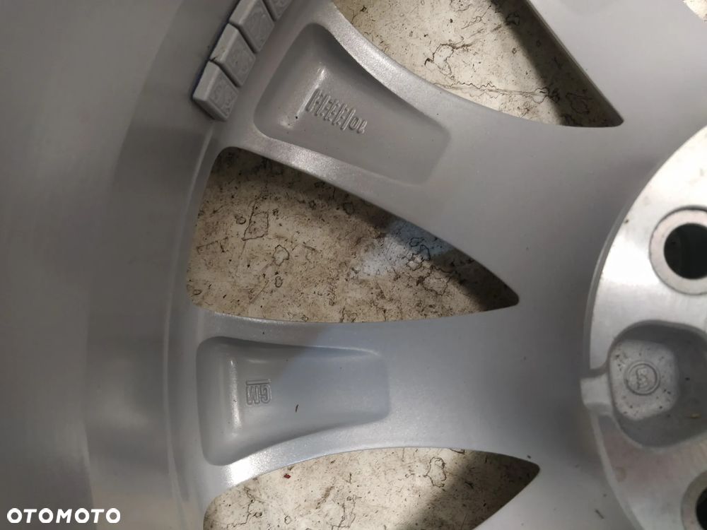 OPEL MERIVA B ASTRA ZAFIRA 7X17 ORYGINALNE FELGI ALUMINIOWE R17 ET47 5X110 DEKIELKI OPEL ORYGINAŁ - 8