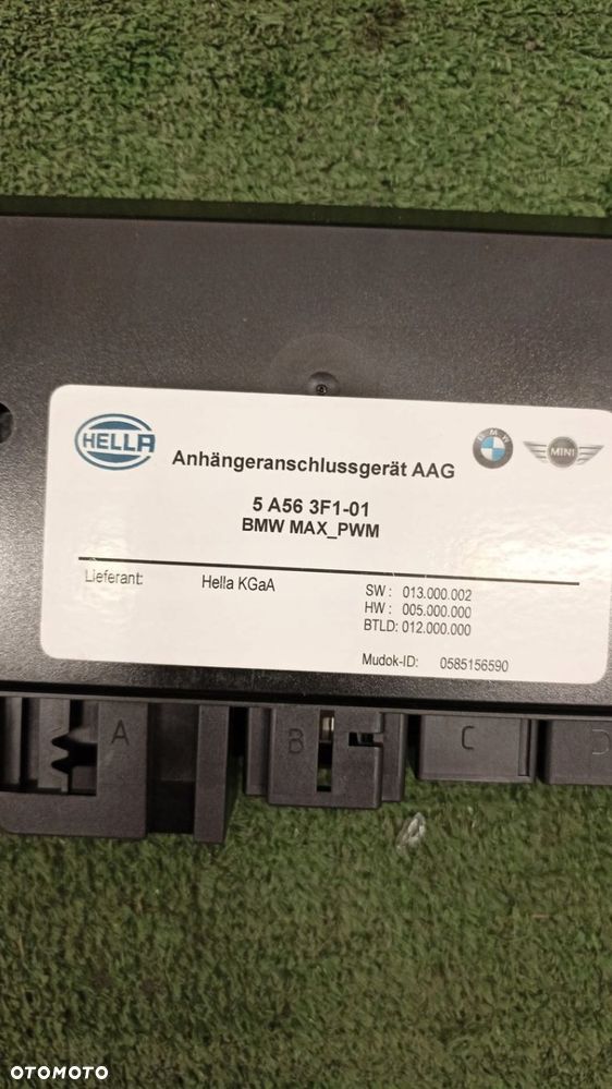 BMW U06 HAK HOLOWNICZY ELEKTRYCZNY HAK 8739187 MODUŁ 5A563F1 - 4