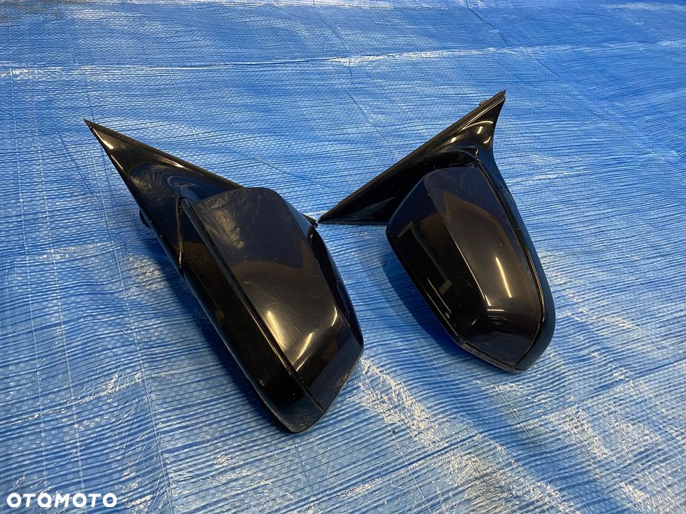 LUSTERKA LUSTERKO ZEWNĘTRZNE LEWE PRAWE BMW F01 F02  M-PAKIET 416/9 CARBONSCHWARZ 3 PIN - 2
