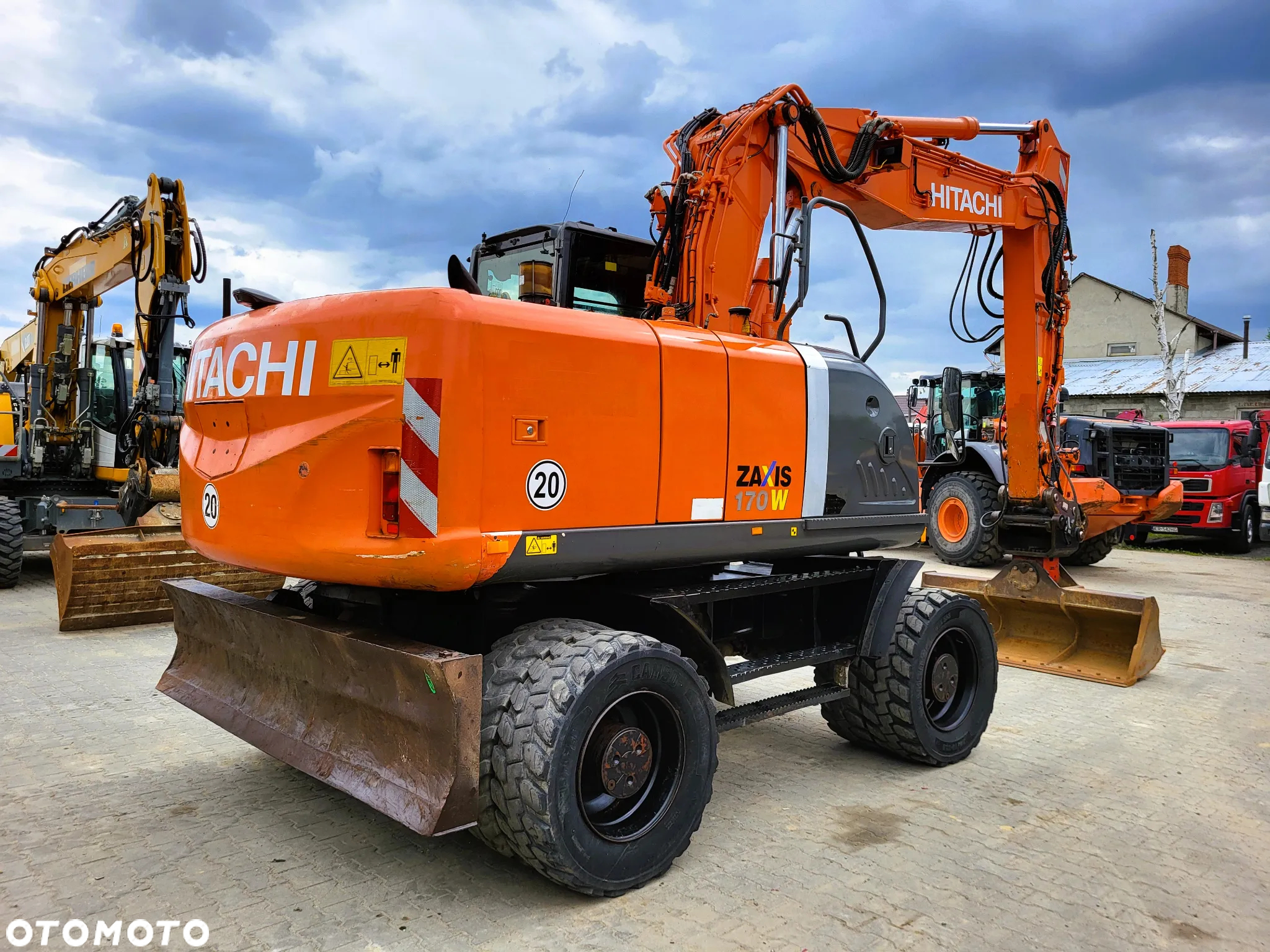 Hitachi ZX 170W-3 / z Niemiec / Stan idealny !!! / - 4