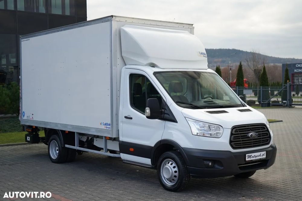 Ford TRANSIT / CONTAINER - 4.2 M / DHOLLANDIA LIFT / GVWR: 3500 KG / IMPORTAT - 3