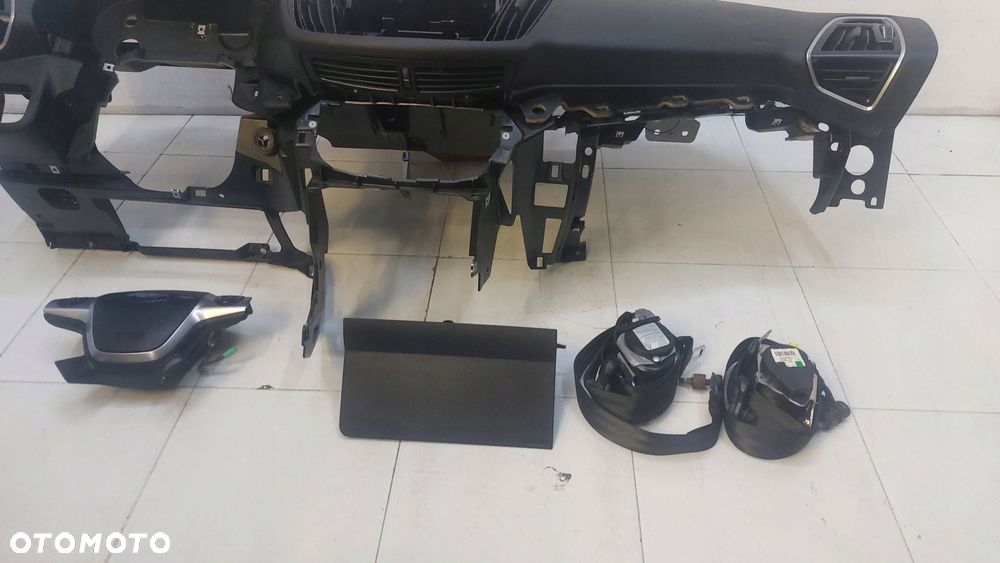 ford kuga mk2 13r> deska konsola poduszki airbag pasy komplet oryginał - 3