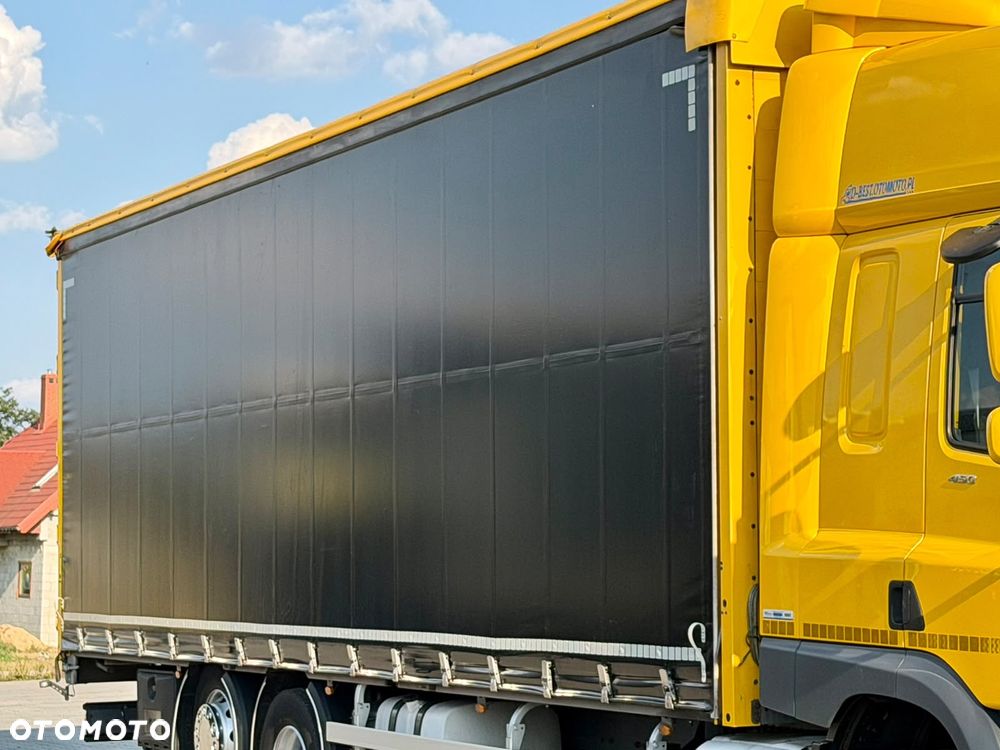 DAF CF 450 / 6x2 / FIRANKA / 23 EUROPALETY / OŚ SKRĘTNA I PODNOSZONA / AUTOMAT / KLIMA POSTOJOWA / 14 435 KG ŁADOWNOŚCI / 2020 ROK - 9