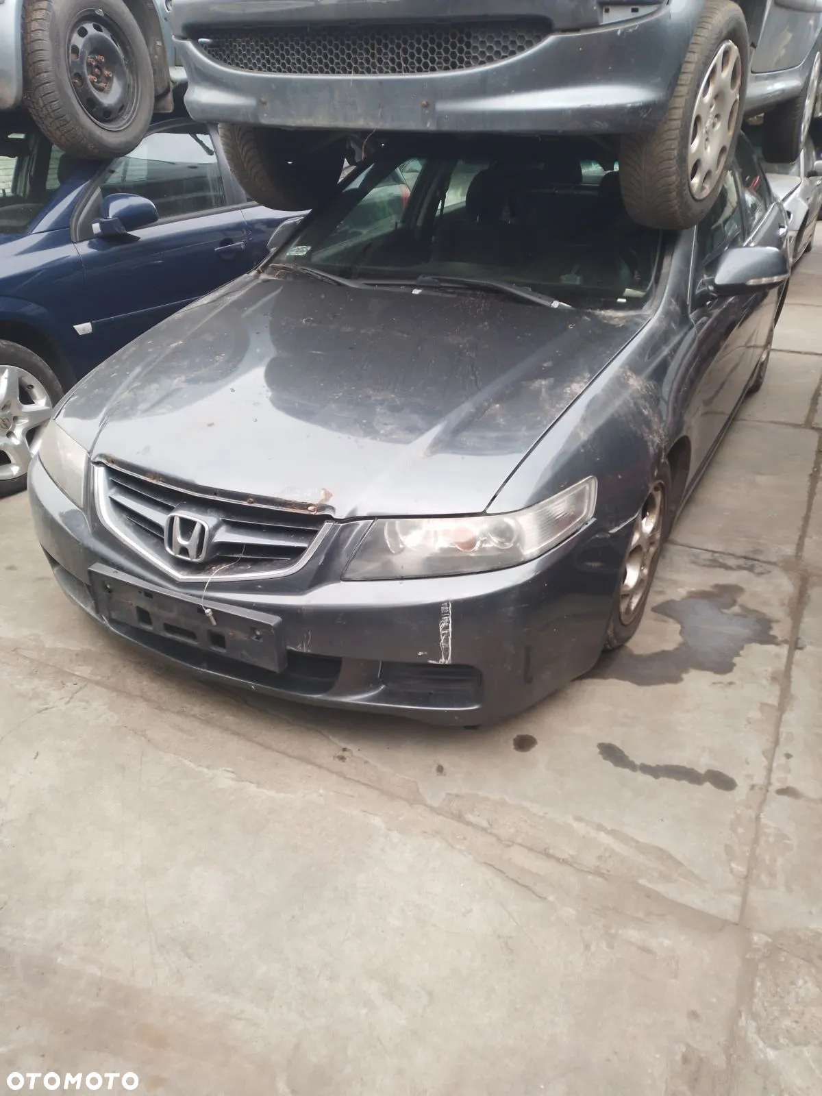 HONDA ACCORD 03-08 K20A6 NH658P PÓŁOŚ LEWA PRAWA - 2