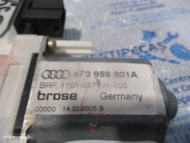 Motor Elevador Vidro 4F0959801A AUDI A6 3 4F FASE 1 2005 3.0TDI 4X4 V6 24V 225CV 4P CINZENTO TE - 3