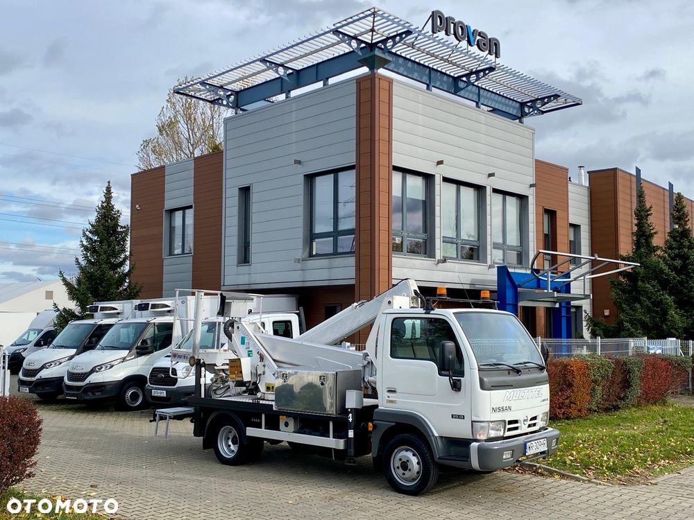 Nissan CABSTAR 3,0D PODNOŚNIK KOSZOWY MULTITEL MX200 20M WYS. ROBOCZA - 2