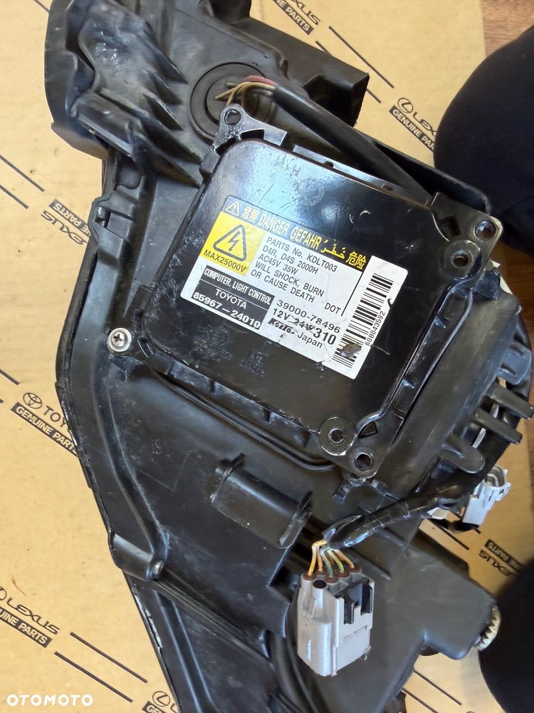 Lampa przednia prawa Lexus RX350/ RX450h 09-12r. Zamiennik. - 3