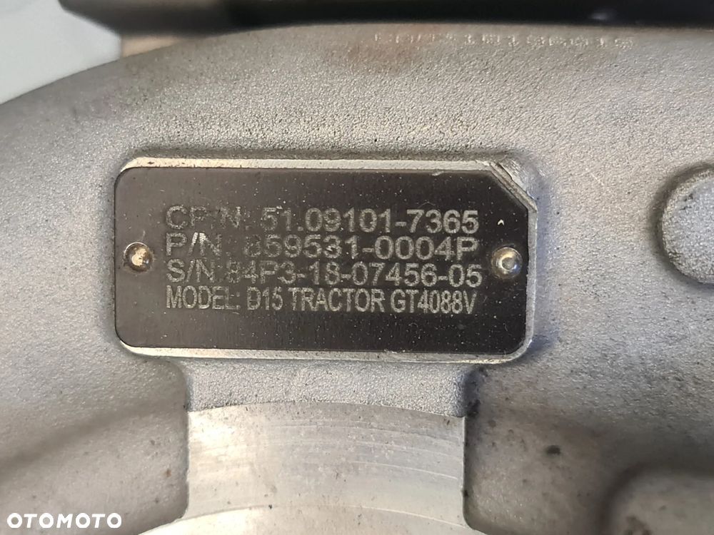 Turbosprężarka MAN TGX TGS SILNIK D15 EURO 6 - 5