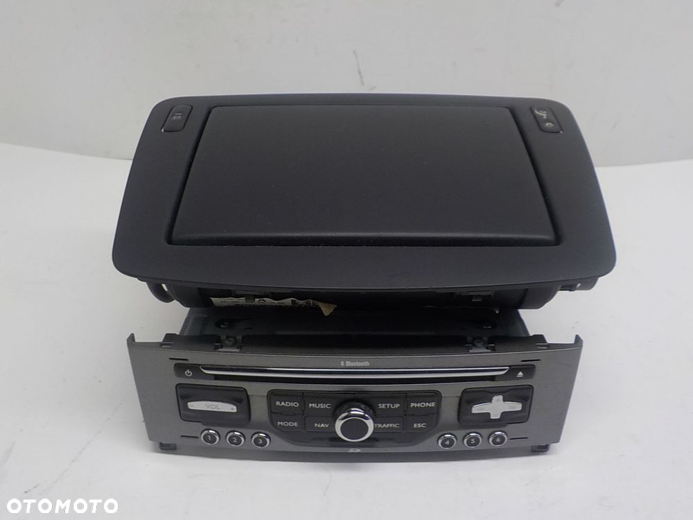 PEUGEOT 308 T7 RADIO EKRAN WYŚWIETLACZ NAWIGACJI NAVI - 1