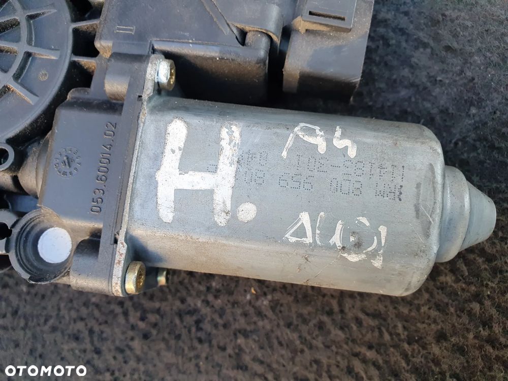 AUDI A4 B5 SILNICZEK PODNOSZENIA SZYBY LEWY PRZÓD 8D0959801B 113846-101 114181-301 BROSE - 3
