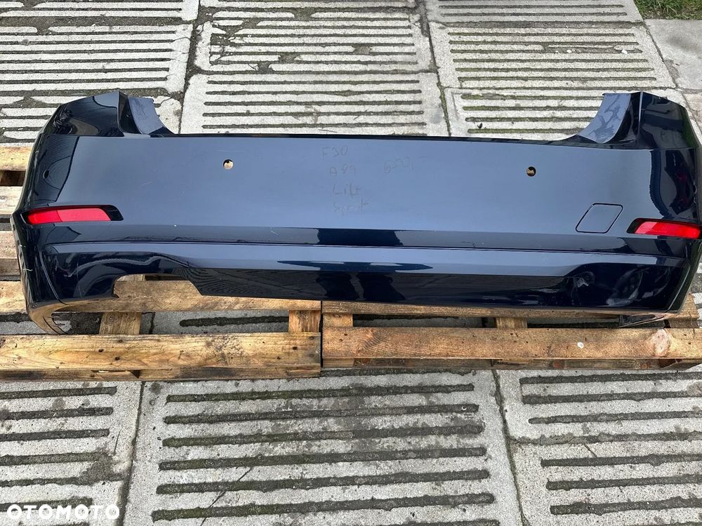 BMW 3 F30 ZDERZAK TYŁ TYLNY - 1