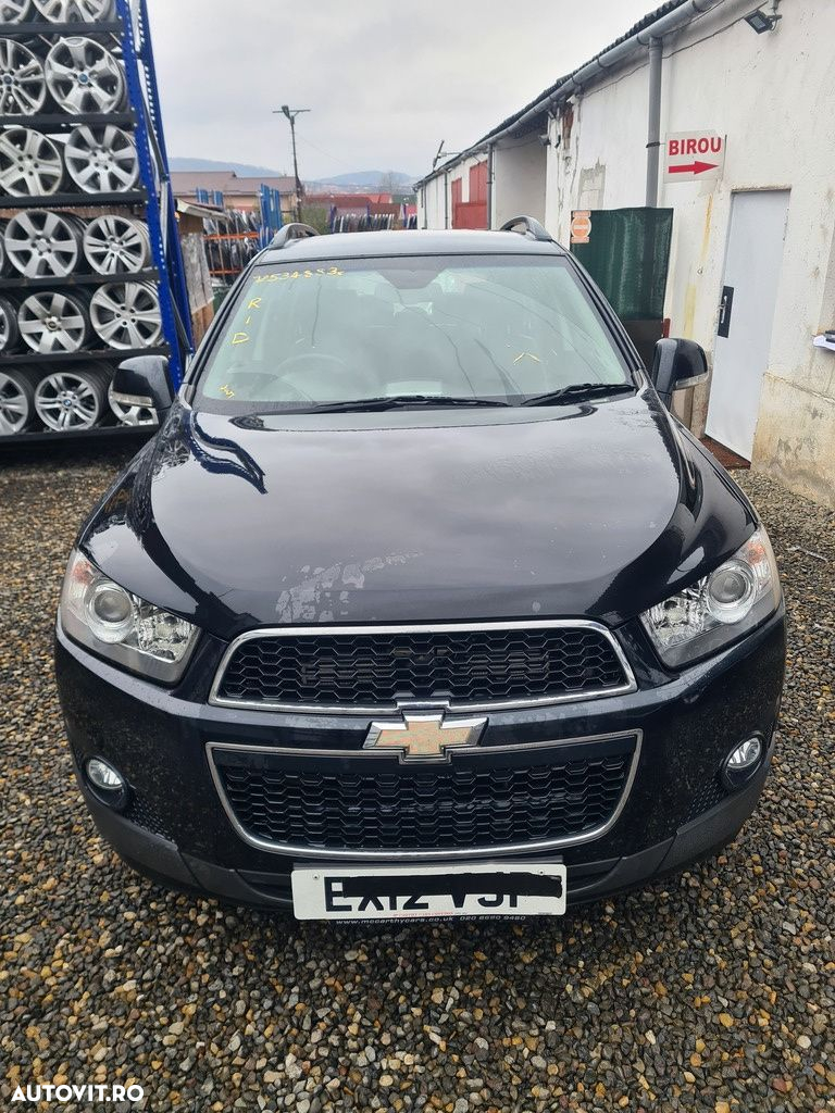 Aripa Dreapta Fata Chevrolet Captiva Facelift 2011 - 2014 4 Usi NEGRU (786) - 6