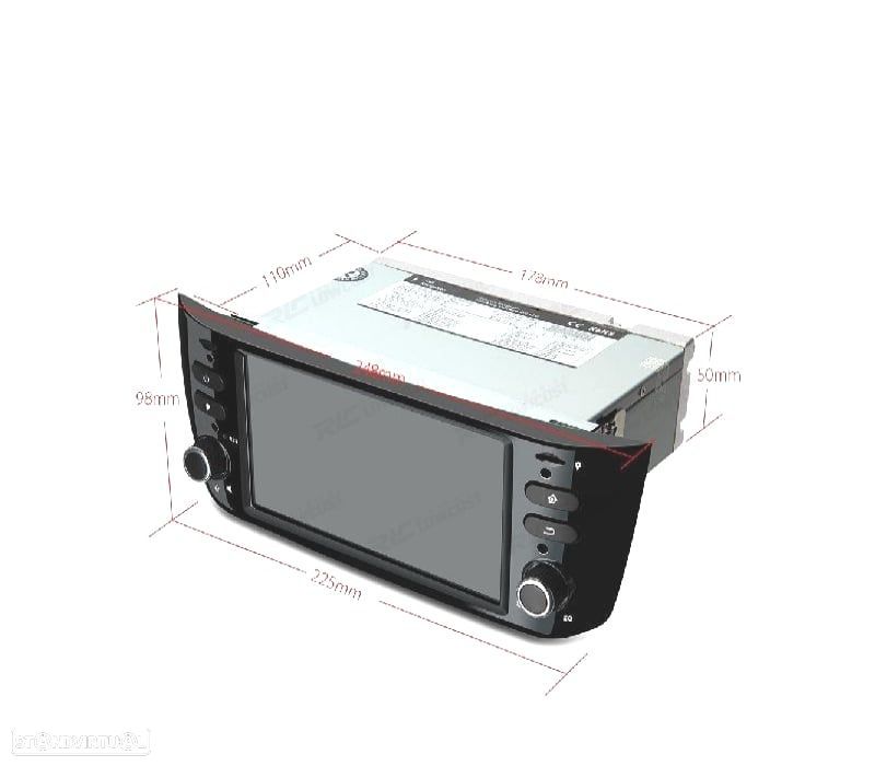 AUTO RADIO GPS ANDROID 11 PARA FIAT PUNTO LINEA - 4