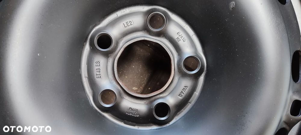 FELGI STALOWE 5x100 6Jx15 CALI ET43 SEAT SKODA VW AUDI 6Q0601027M ROOMSTER FABIA III POLO 6R 9N A1 SEAT IBIZA 6J KOMPLET 4 SZTUKI - 6