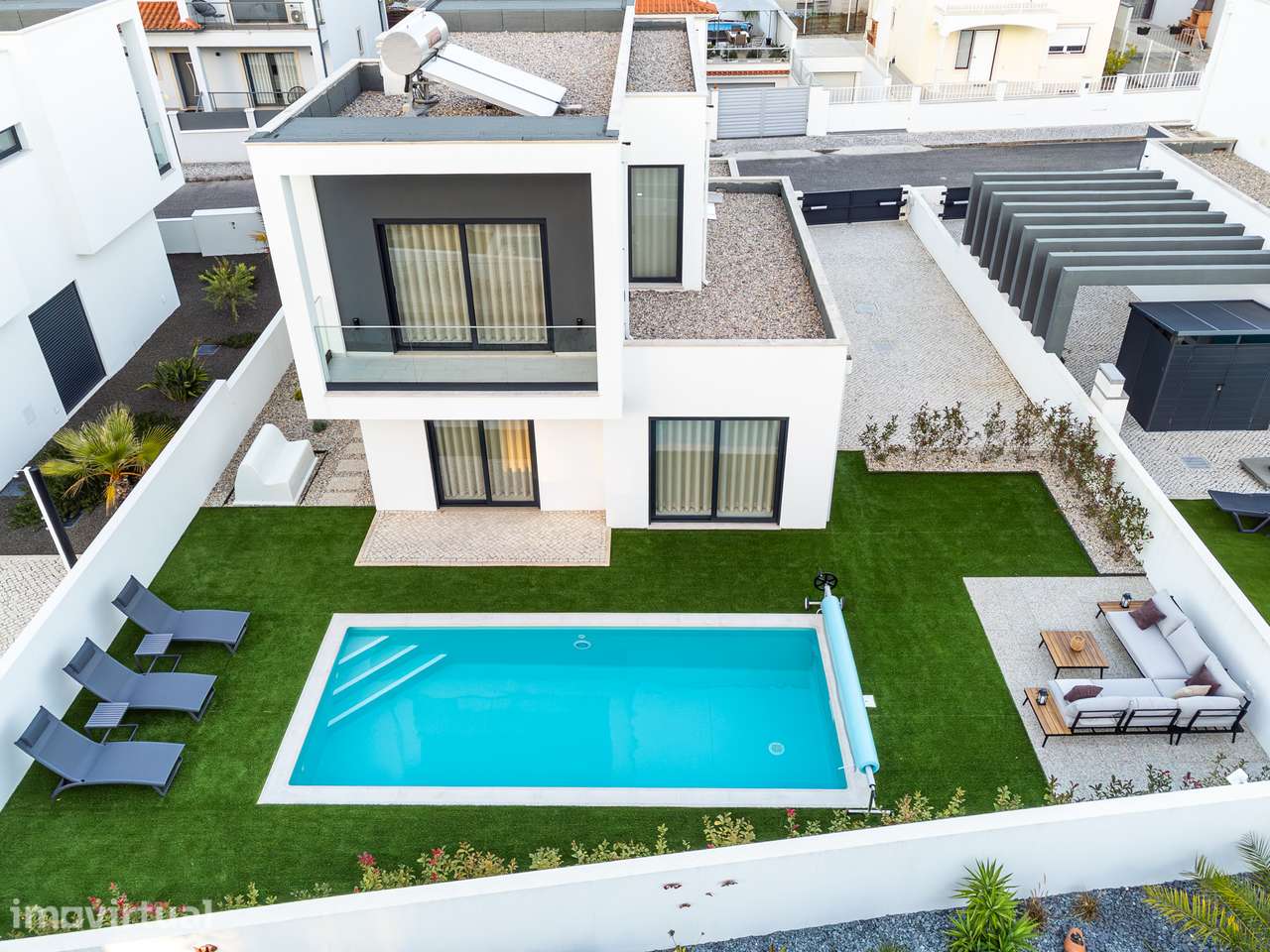Moradia NOVA de luxo em Pataias|Piscina privada|Jardim|Licença AL - Grande imagem: 3/38