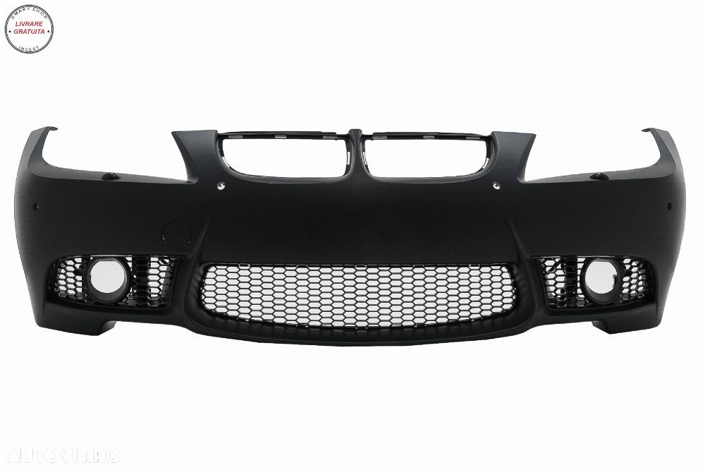 Bara Fata BMW Seria 3 E90 Sedan E91 Touring Non LCI (2004-2008) M3 Design SRA PDC- livrare gratuita - 1