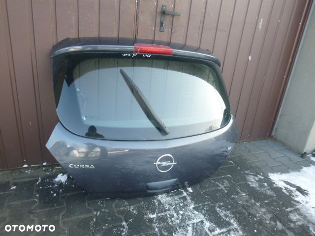 KLAPA TYŁ TYLNA OPEL CORSA D KOMPLETNA Z168 3D - 13