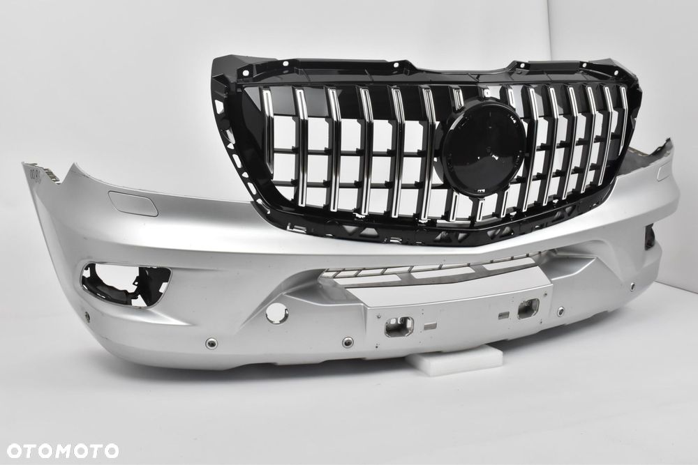 MERCEDES SPRINTER W906 906 LIFT ZDERZAK PRZEDNI PARKI+SPRYSKI - 2