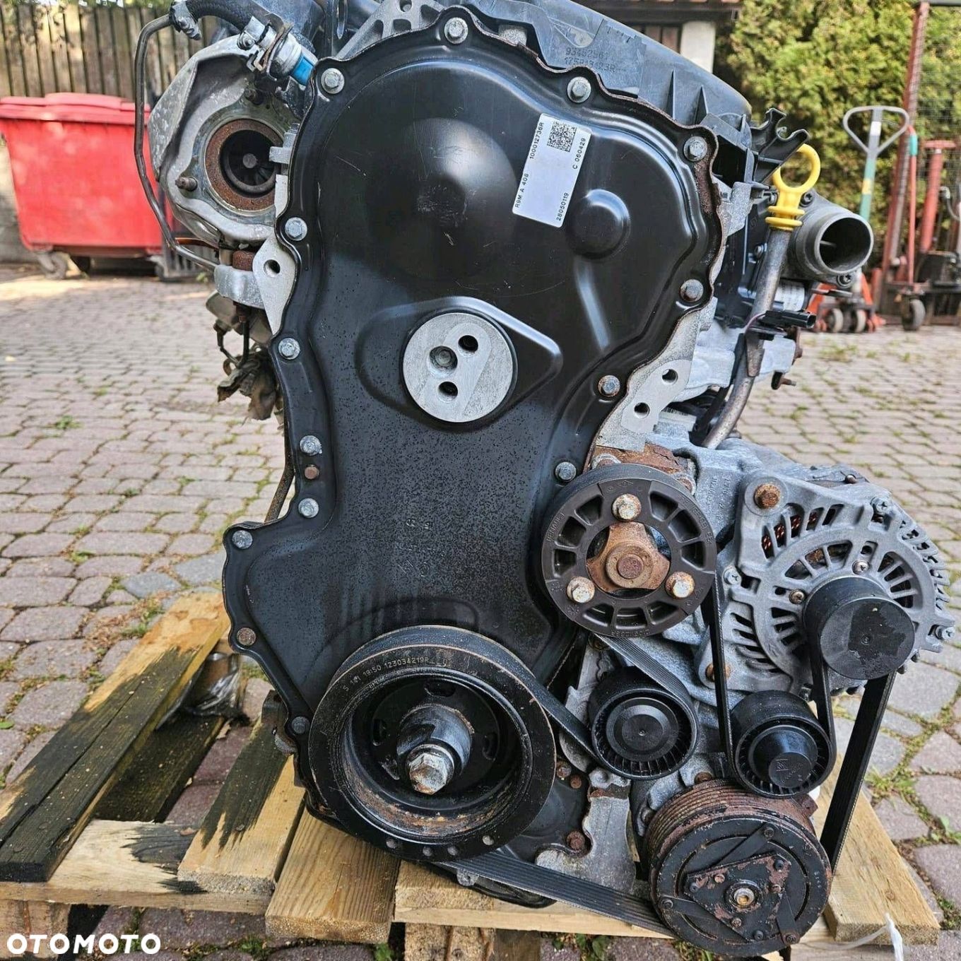 RENAULT TRAFIC OPEL R9M408 R9M 408 413 1.6 DCI SILNIK KOMPLETNY - 1