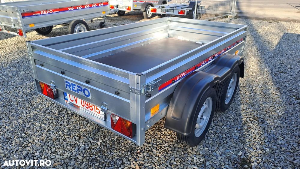 REPO Remorca 750 kg 235x125cm dublu ax - 2