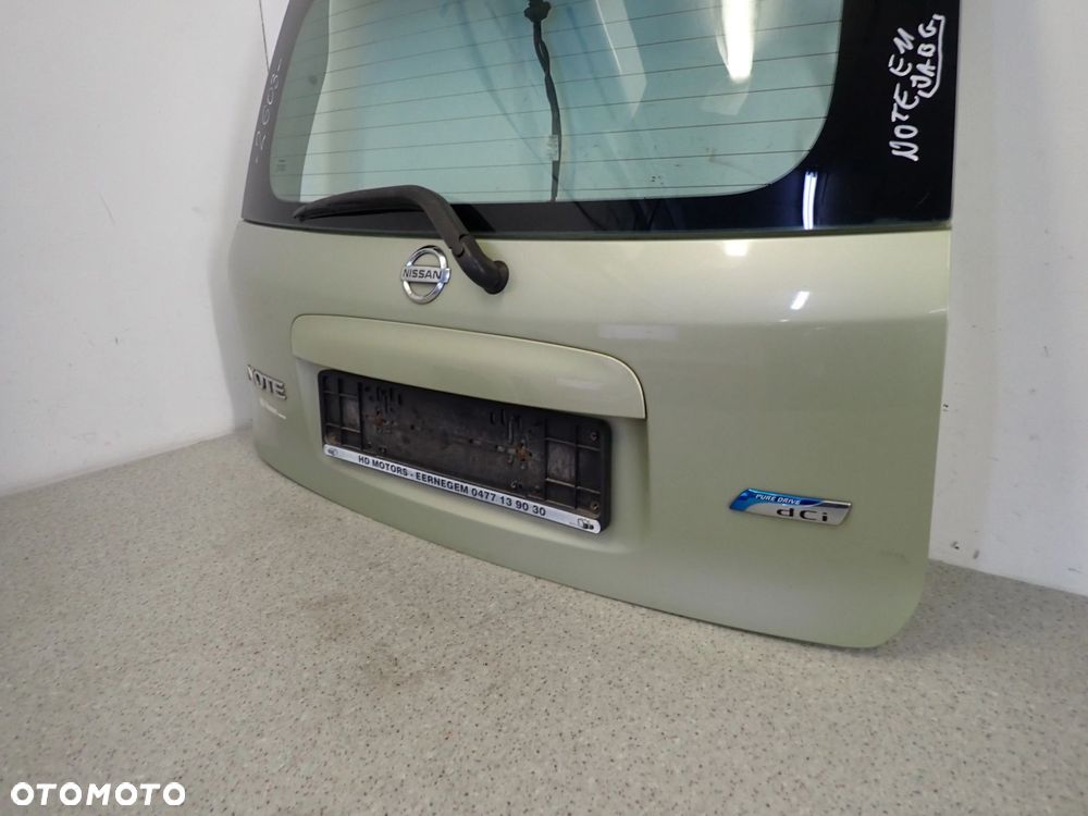 NISSAN NOTE E11 06-12 KLAPA BAGAŻNIKA SZYBA TYLNA JAB - 3