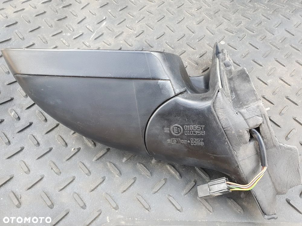 OPEL OMEGA B LUSTERKO ZEWNĘTRZNE LEWE ELEKTRYCZNE 5PIN E1010357 SREBRNE - 4