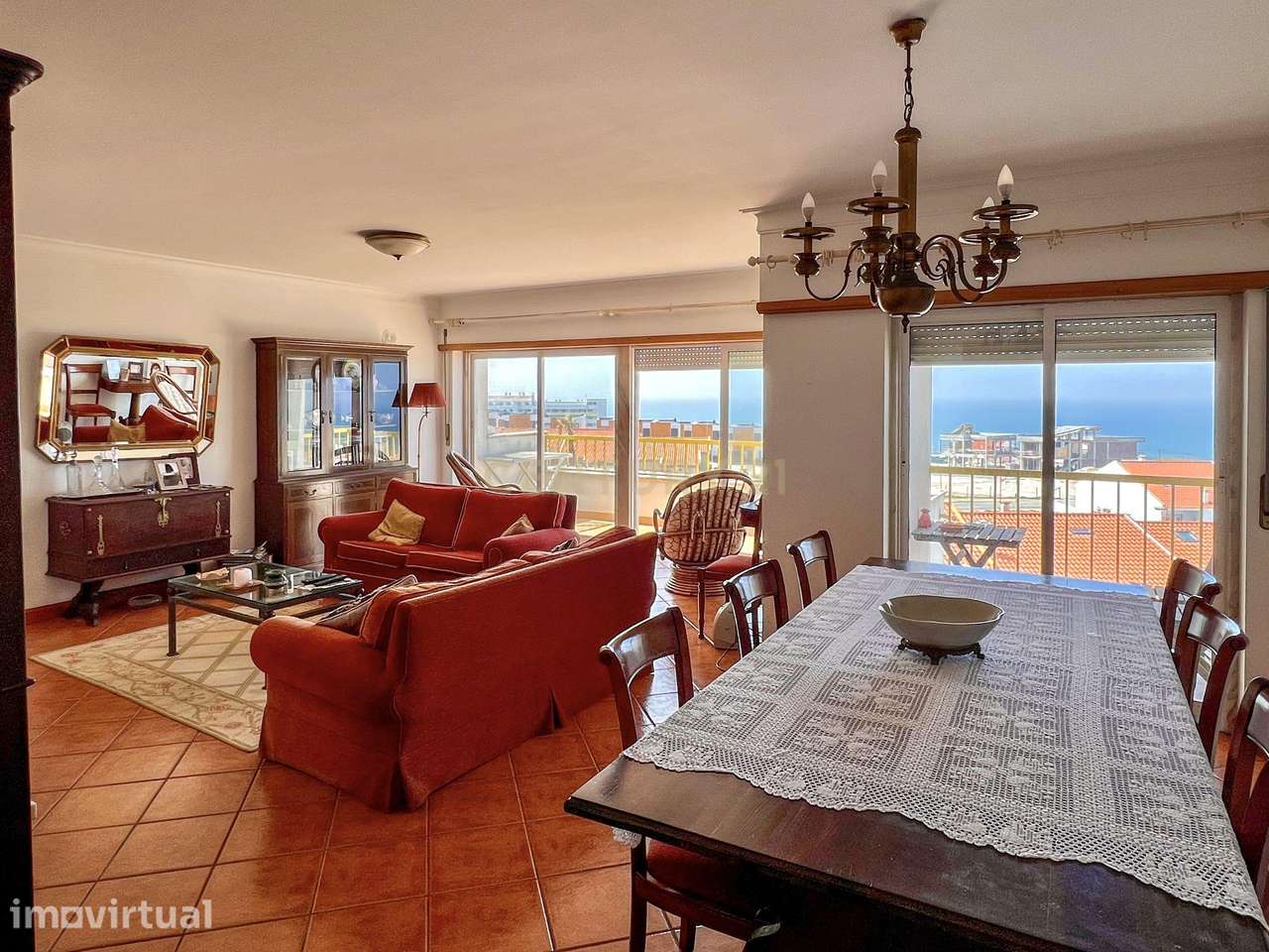 Apartamento Duplex T3+T1 com Vista Mar | Santa Cruz - Grande imagem: 3/40