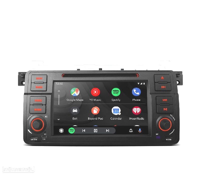 AUTO RADIO GPS PARA BMW E46 ANDROID 14 DVD 4GB RAM 64GB ROM 98-05 - 7